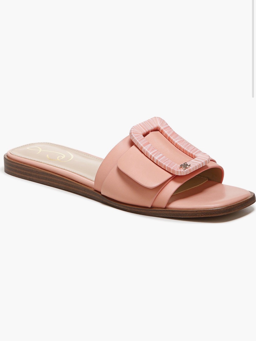 Sam Edelman Inez 4 Buckle Slide Sandal in Canyon Clay